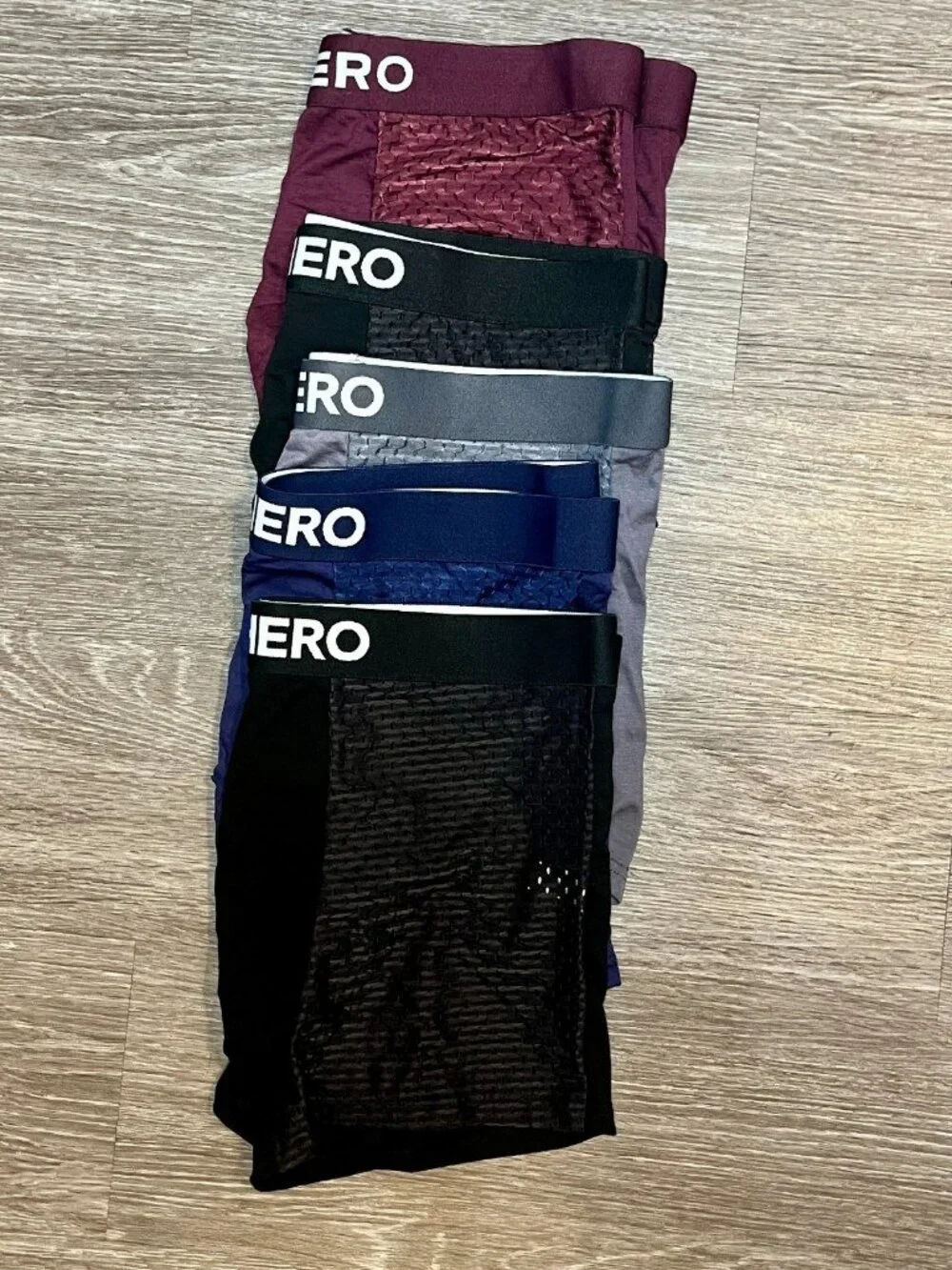 Boxhero Bamboo Fiber Boxer Briefs XL Men's Underwear 5-Pack NWOT XL